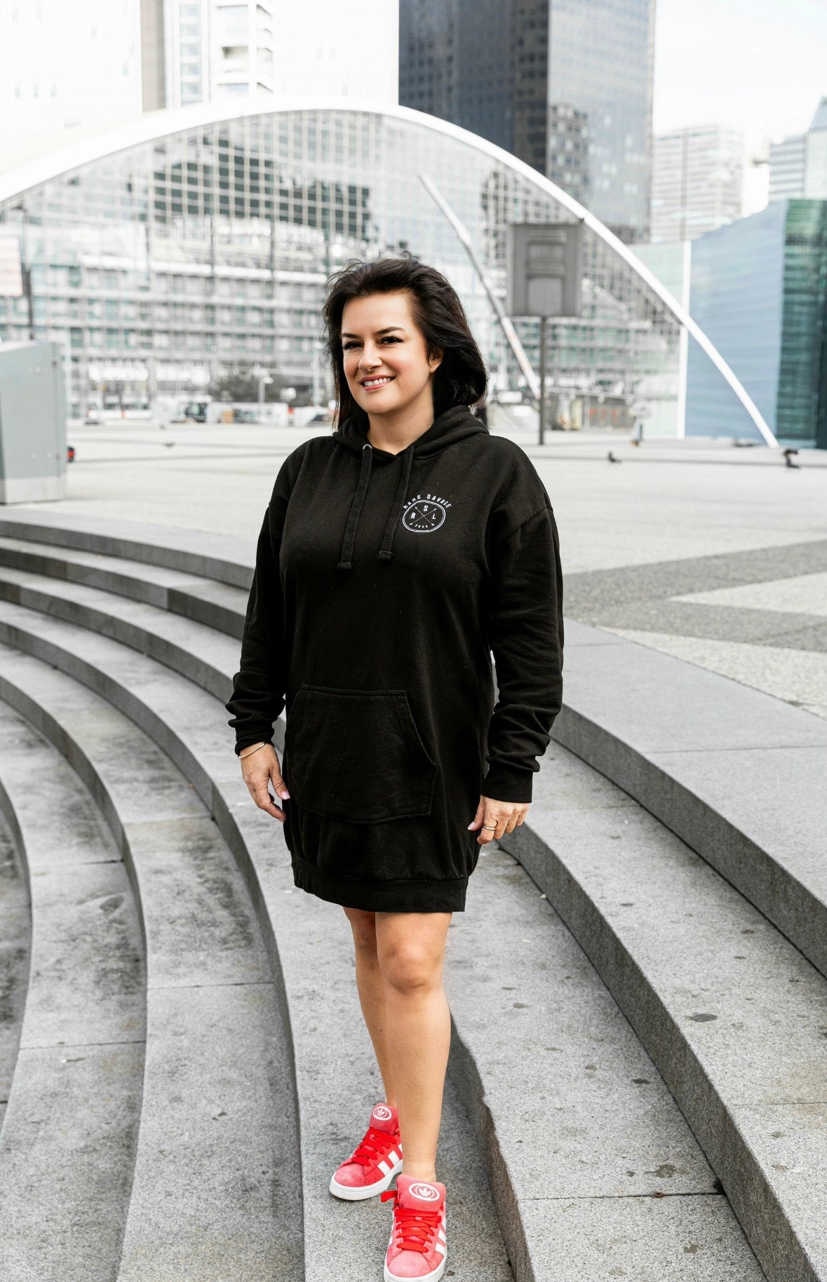 GORILLA Hoody Dress/ Long hoody