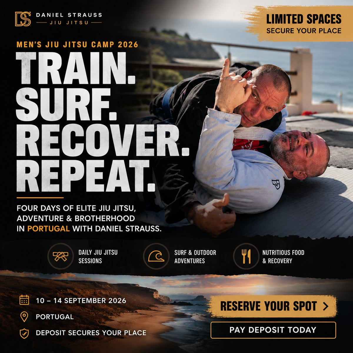 Train. Surf. Recover. Repeat.